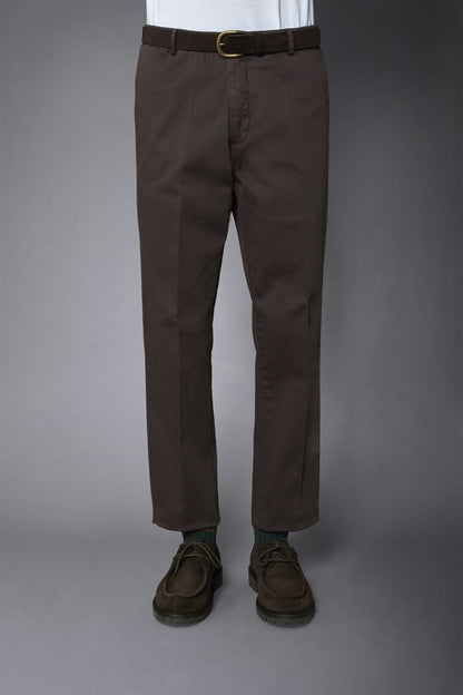 Men's classic chino pants regular fit twill construction