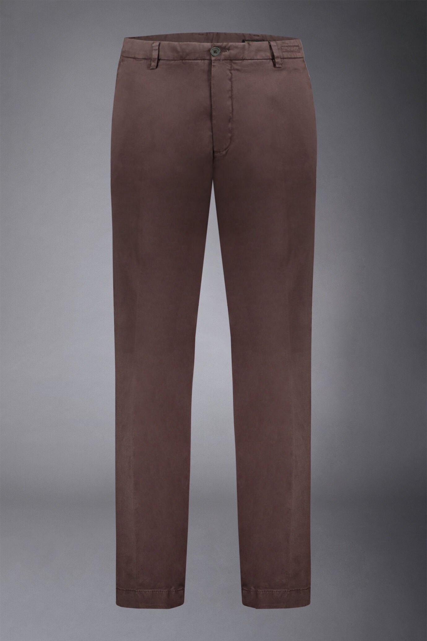 Men's classic chino pants regular fit twill construction