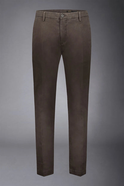 Men's classic chino pants regular fit twill construction