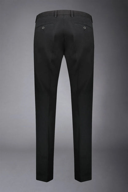 Men's classic chino pants regular fit twill construction