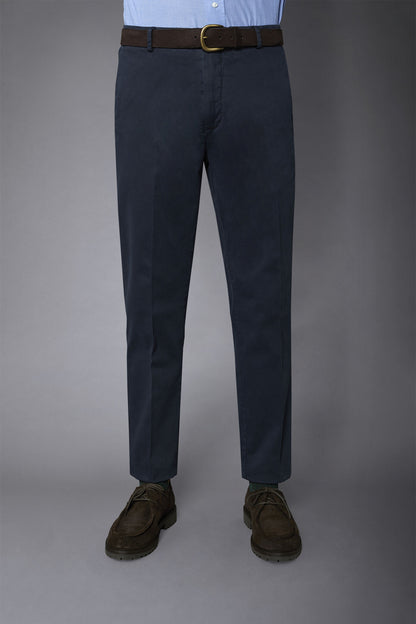 Men's classic chino pants regular fit twill construction
