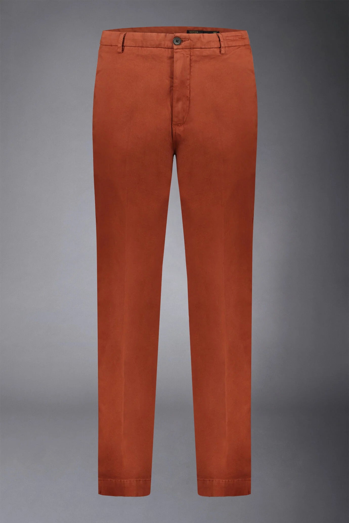 Men's classic chino pants regular fit twill construction