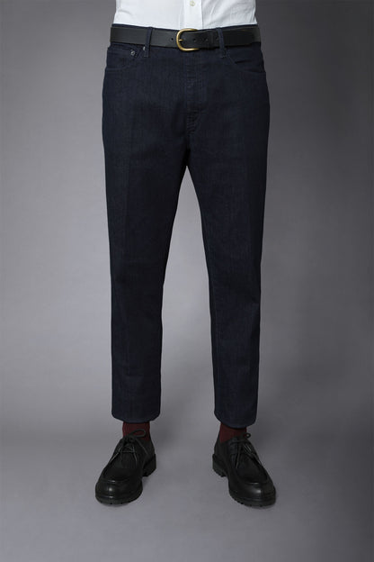 Men's 5-pocket jeans regular fit denim fabric