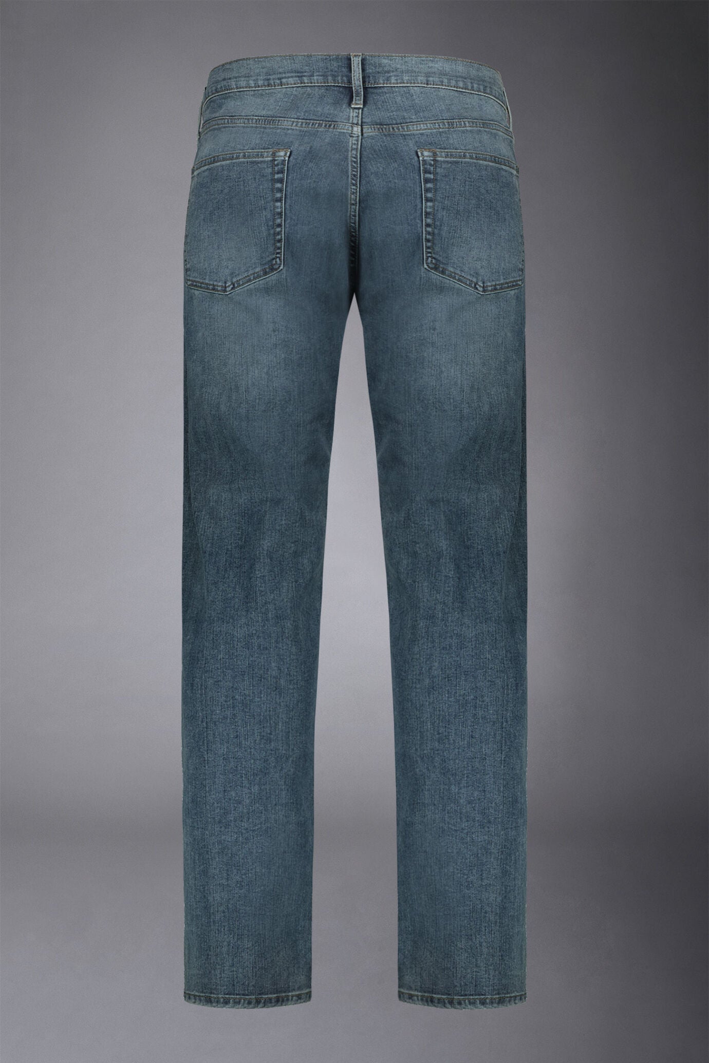 Men's 5-pocket jeans regular fit denim fabric