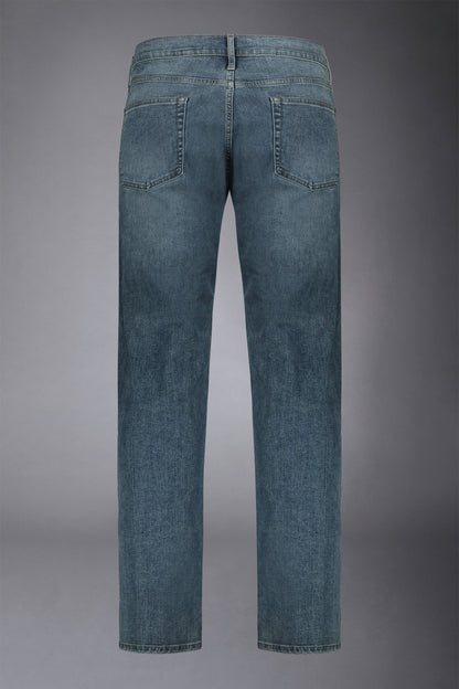 Men's 5-pocket jeans regular fit denim fabric