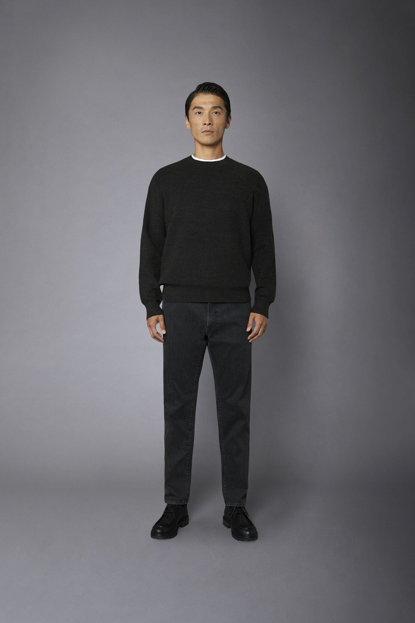 Men's 5-pocket jeans regular fit denim fabric