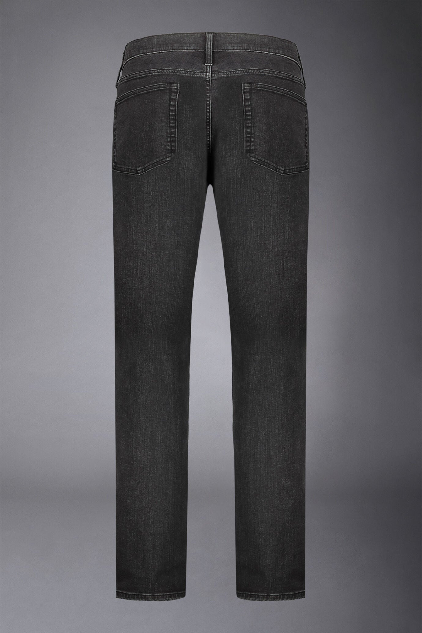 Men's 5-pocket jeans regular fit denim fabric