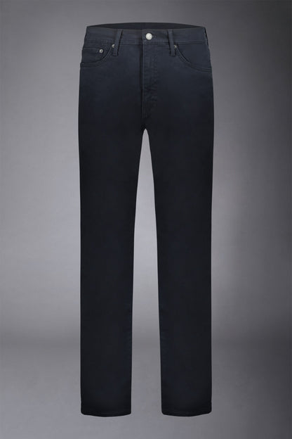 Men's 5-pocket pants washed twill fabric regular fit