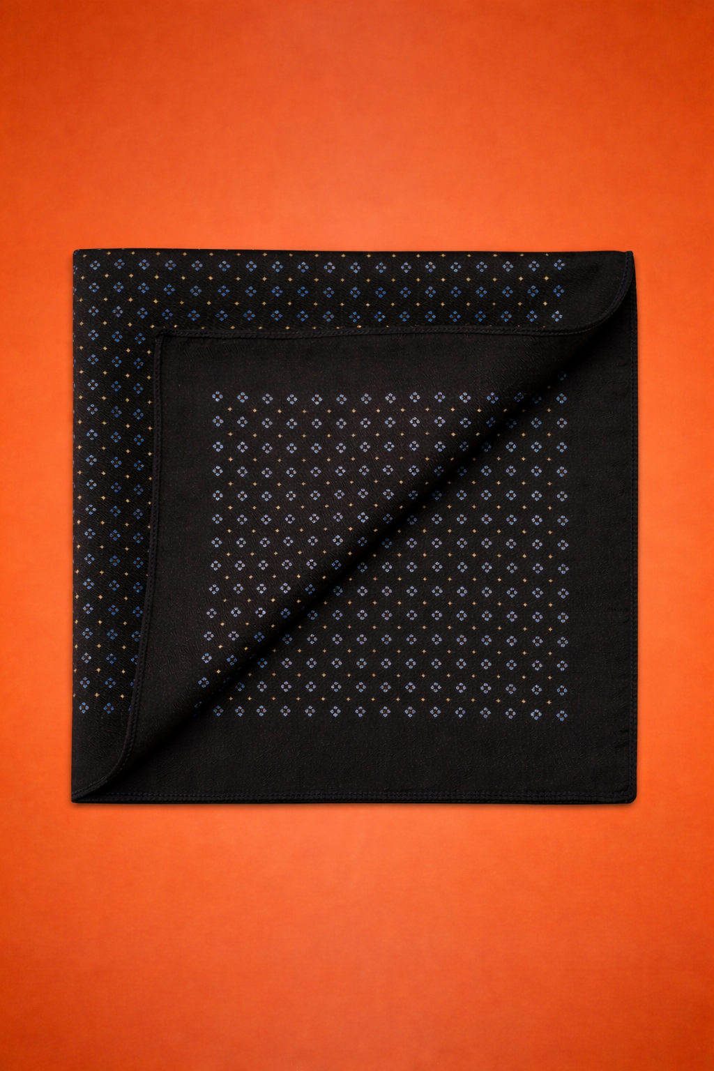 Men's printed pattern pochette