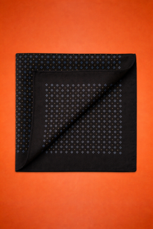 Men's printed pattern pochette
