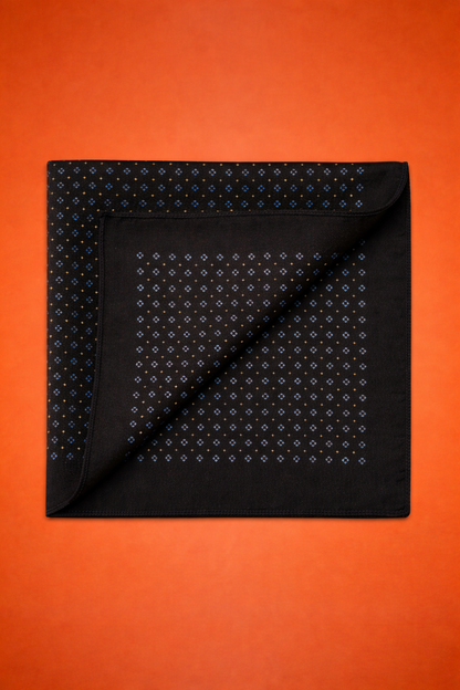 Men's printed pattern pochette