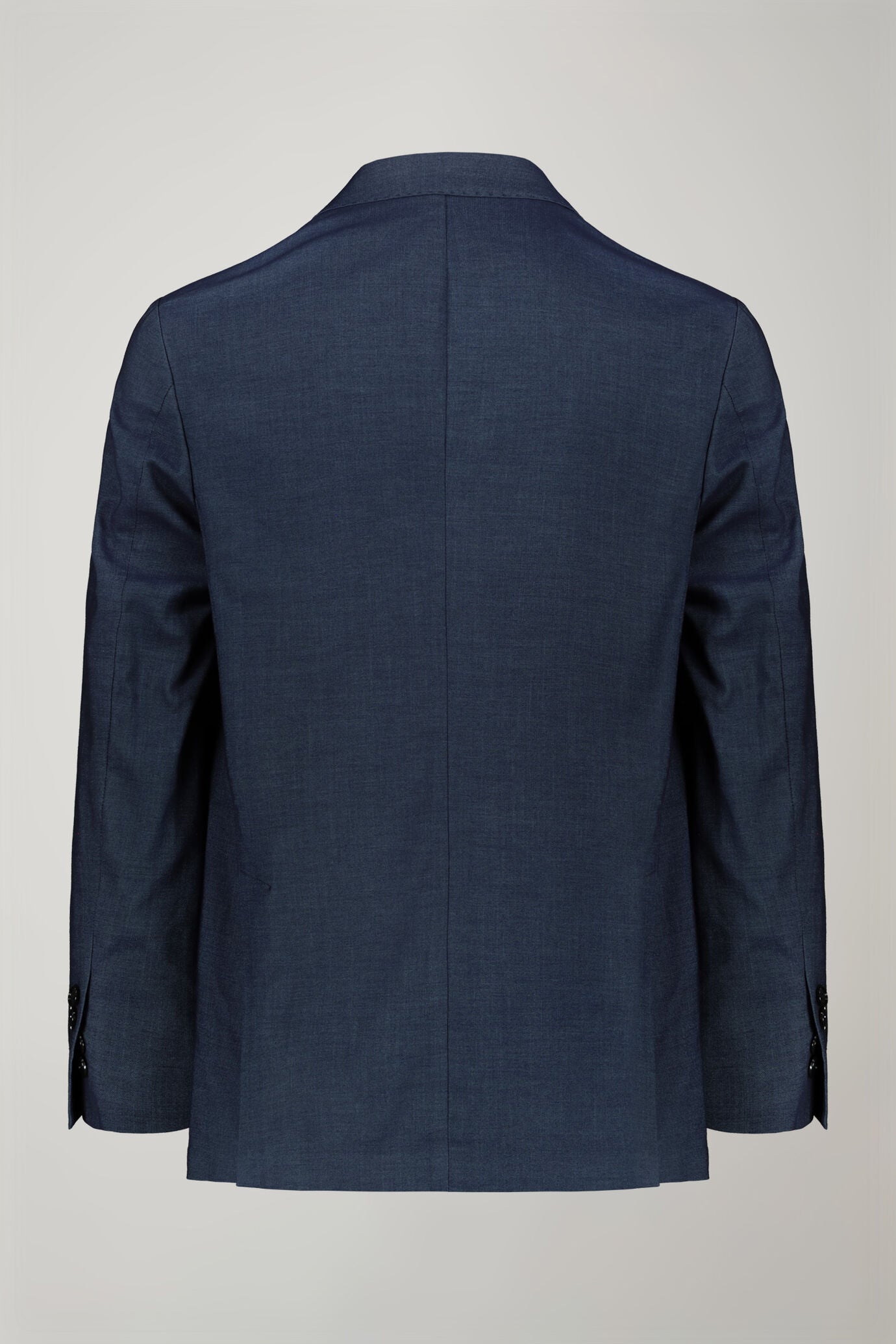 Men's single-breasted three-button regular fit suit