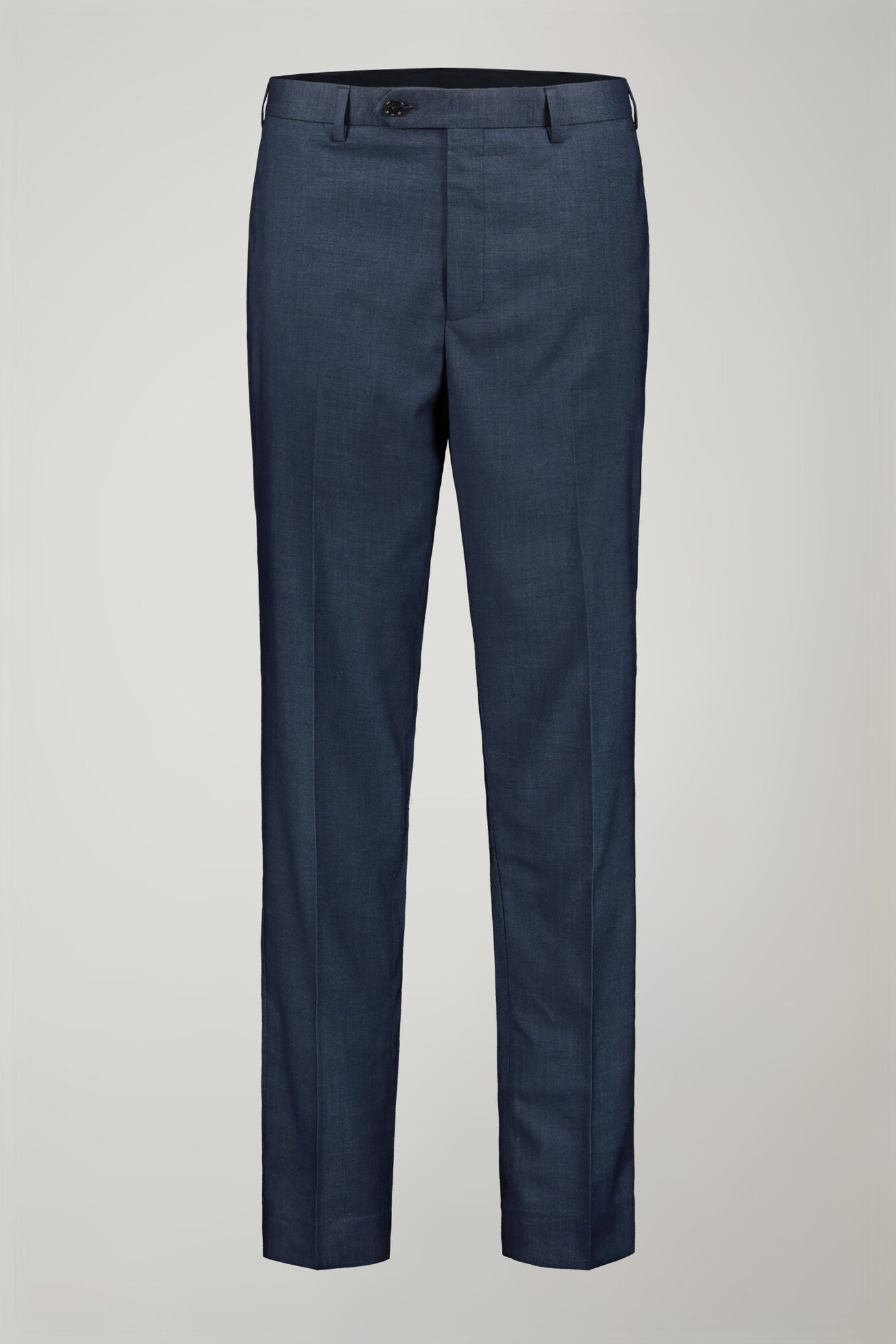 Men's single-breasted three-button regular fit suit