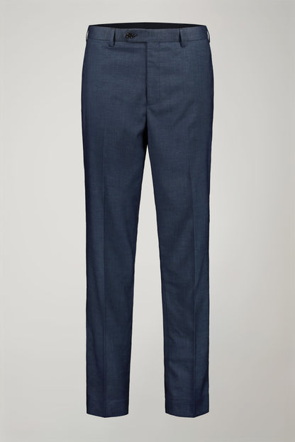 Men's single-breasted three-button regular fit suit