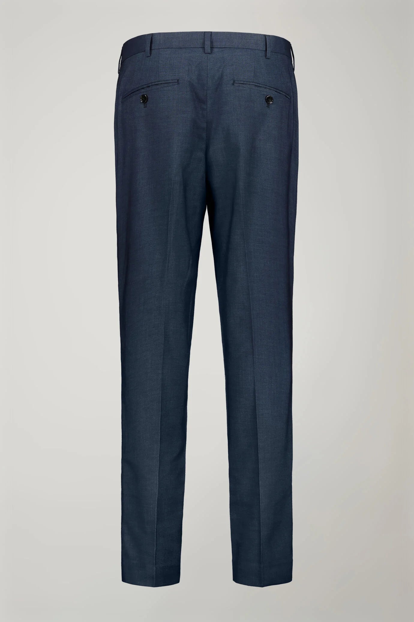 Men's single-breasted three-button regular fit suit