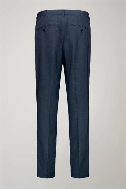 Men's single-breasted three-button regular fit suit
