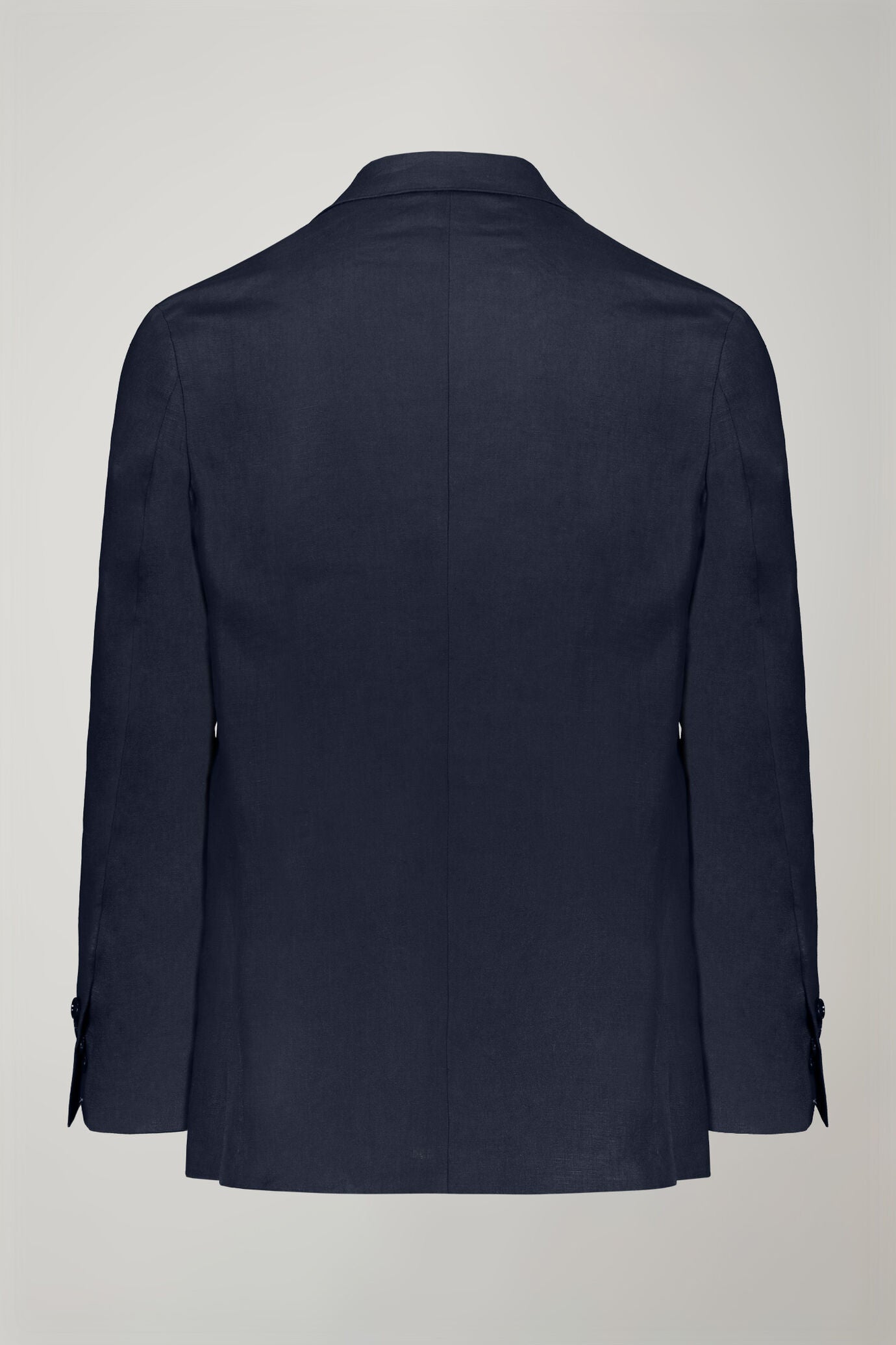 Men's single-breasted 100% linen regular fit suit