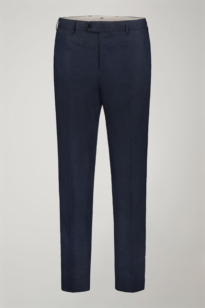 Men's single-breasted 100% linen regular fit suit