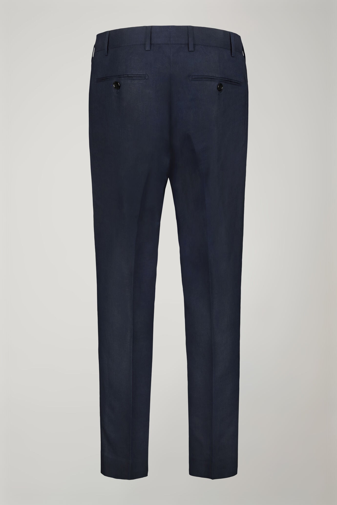 Men's single-breasted 100% linen regular fit suit