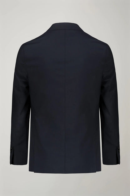 Men's single-breasted suit with peaked lapels regular fit fabric