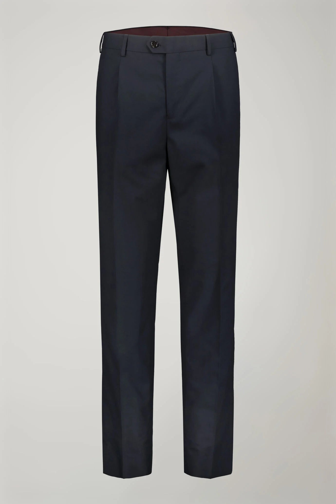 Men's single-breasted suit with peaked lapels regular fit fabric