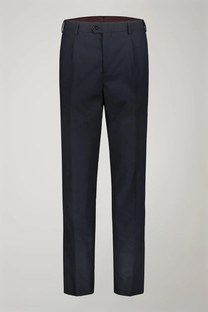 Men's single-breasted suit with peaked lapels regular fit fabric