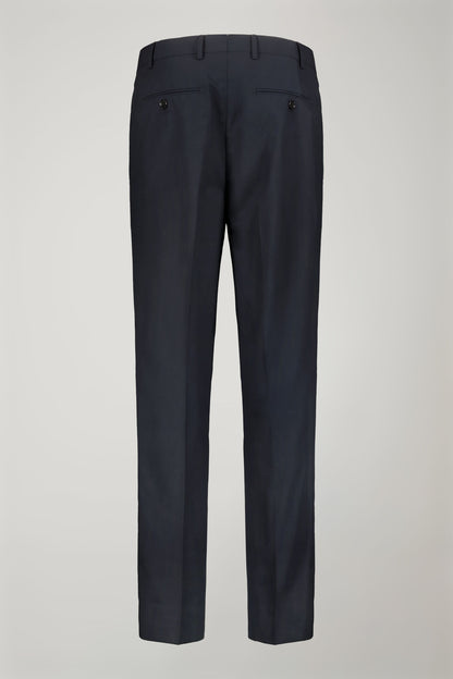 Men's single-breasted suit with peaked lapels regular fit fabric