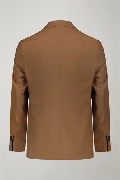 Men's single-breasted suit with peaked lapels regular fit fabric