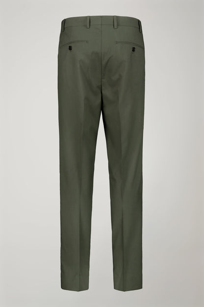 Men's single-breasted suit with peaked lapels regular fit fabric