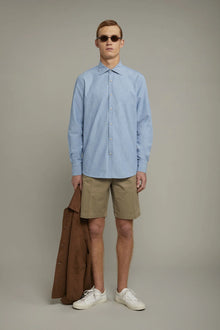 Men's Bermuda shorts classic twill construction regular fit
