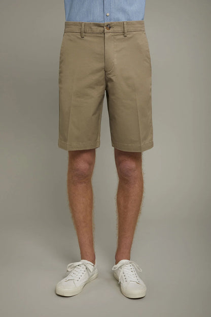 Men's Bermuda shorts classic twill construction regular fit
