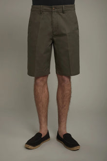 Men's Bermuda shorts classic twill construction regular fit