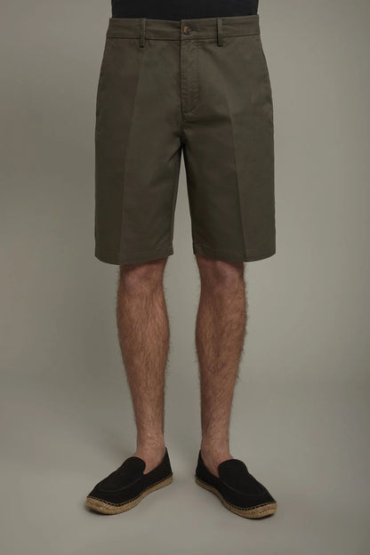 Men's Bermuda shorts classic twill construction regular fit