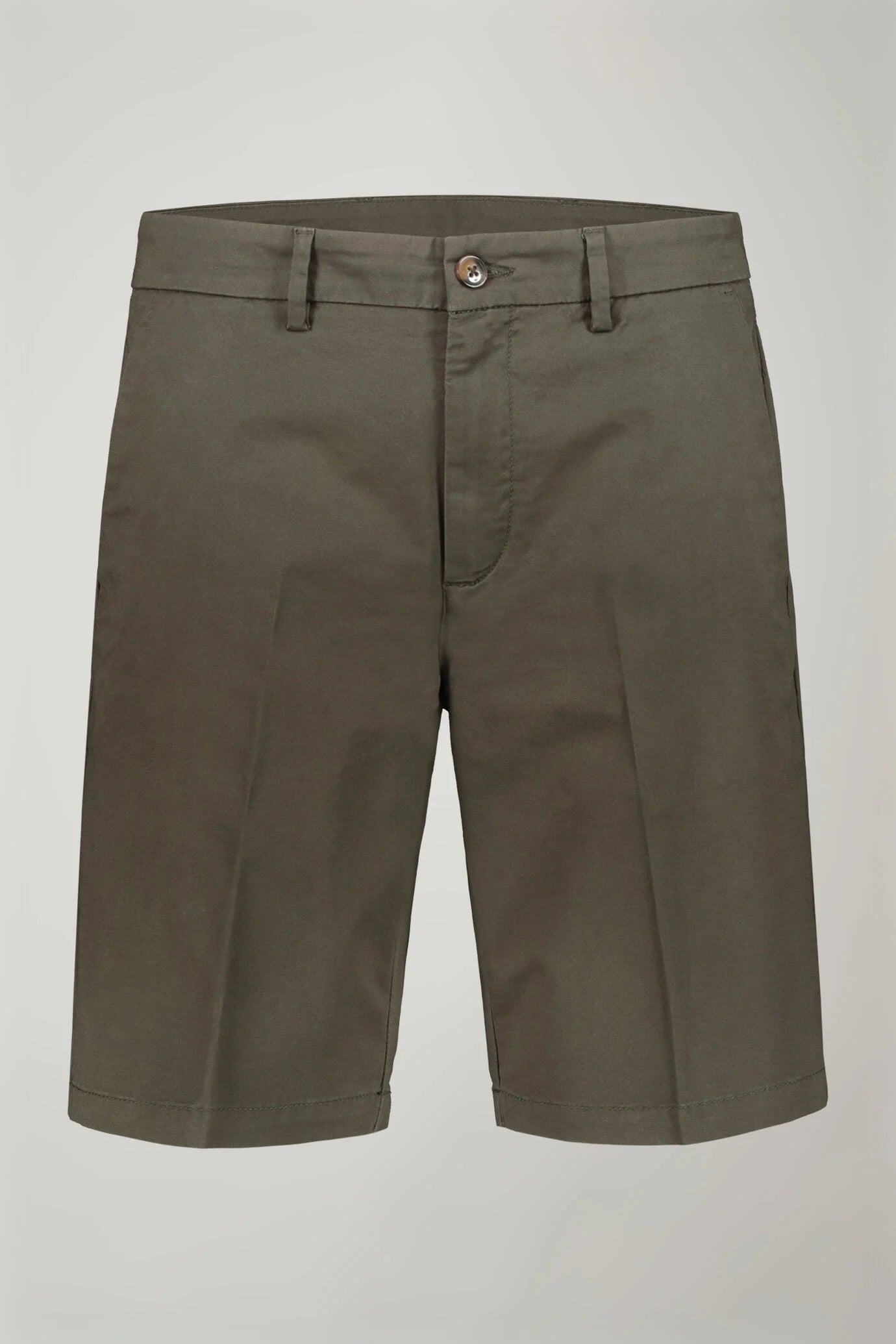 Men's Bermuda shorts classic twill construction regular fit