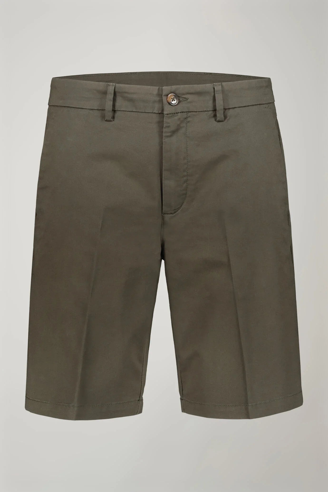 Men's Bermuda shorts classic twill construction regular fit