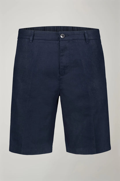 Men's pure linen bermuda
