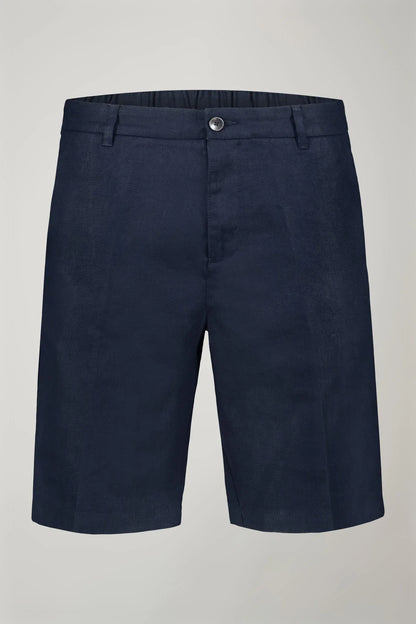 Men's pure linen bermuda