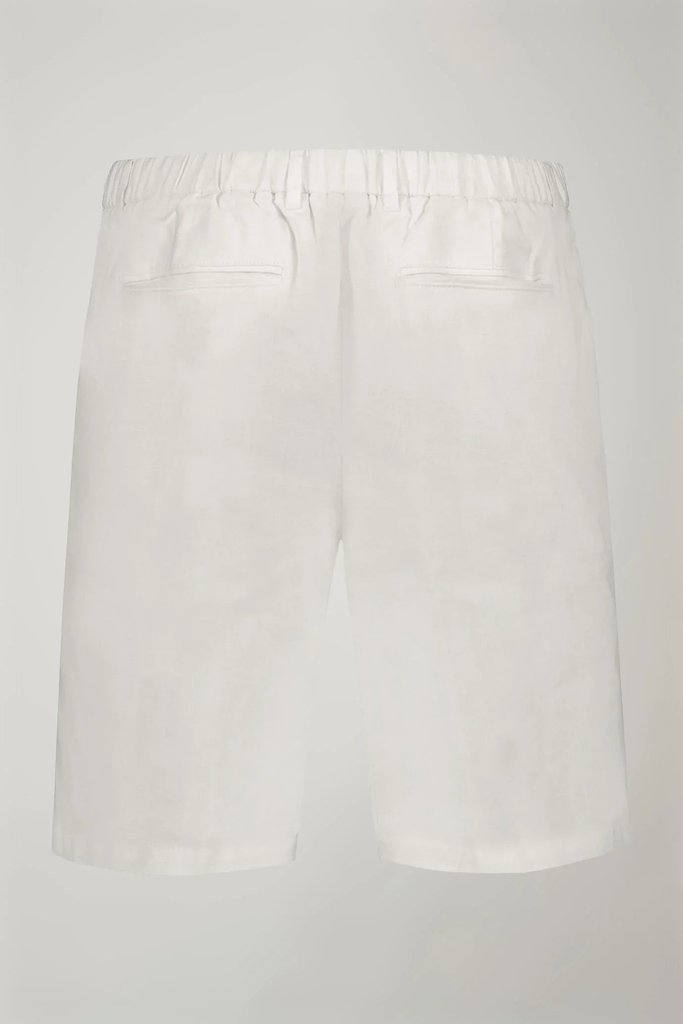 Men's pure linen bermuda