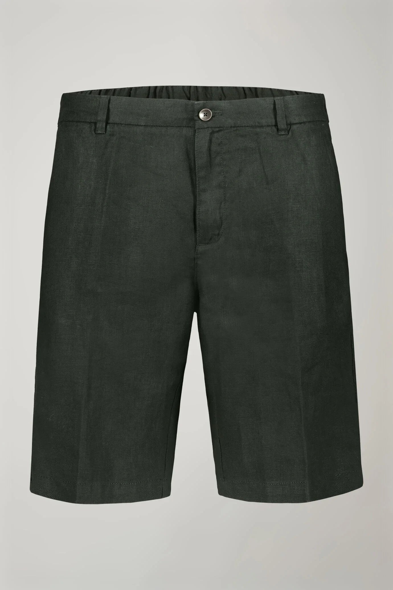 Men's pure linen bermuda