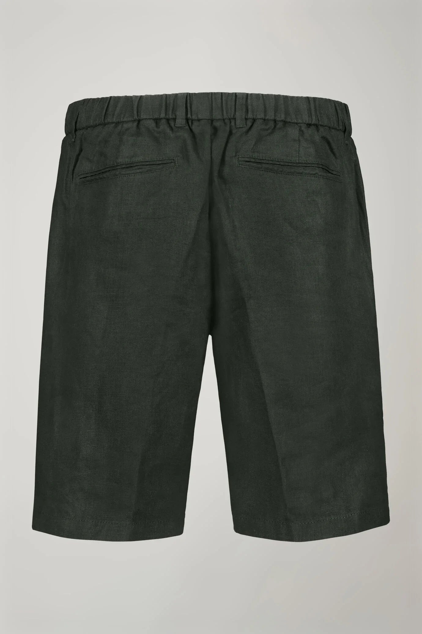 Men's pure linen bermuda