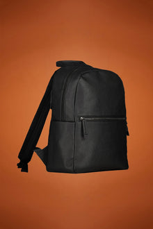 Men's backpack in imitation leather