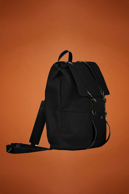 Men's canvas backpack