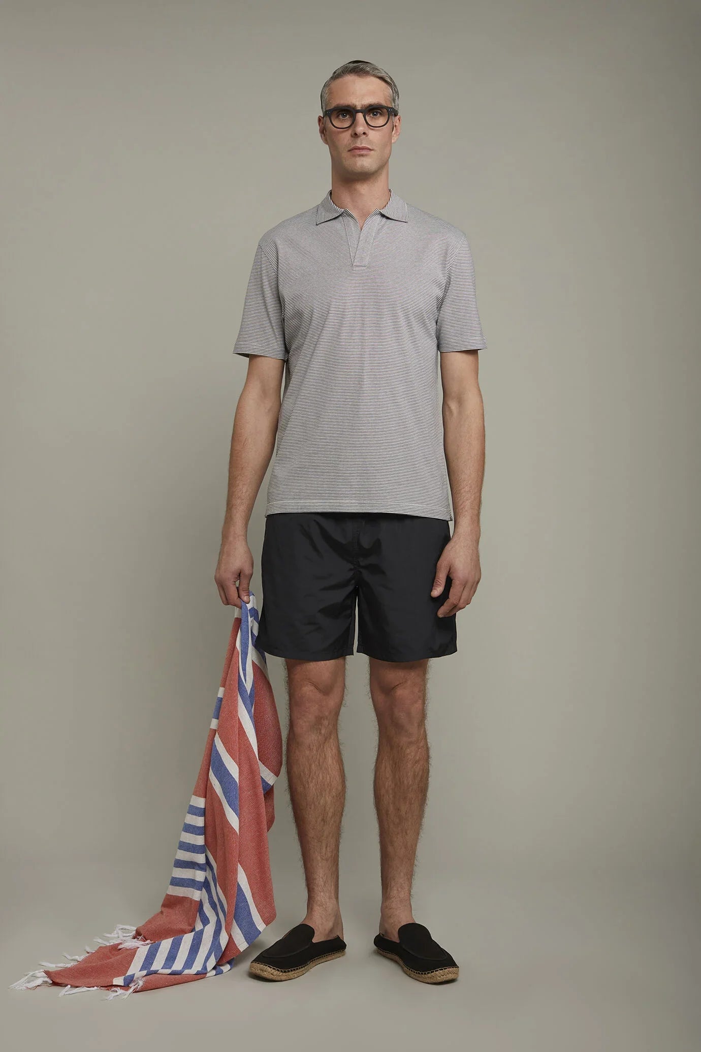 Men's swimwear solid color
