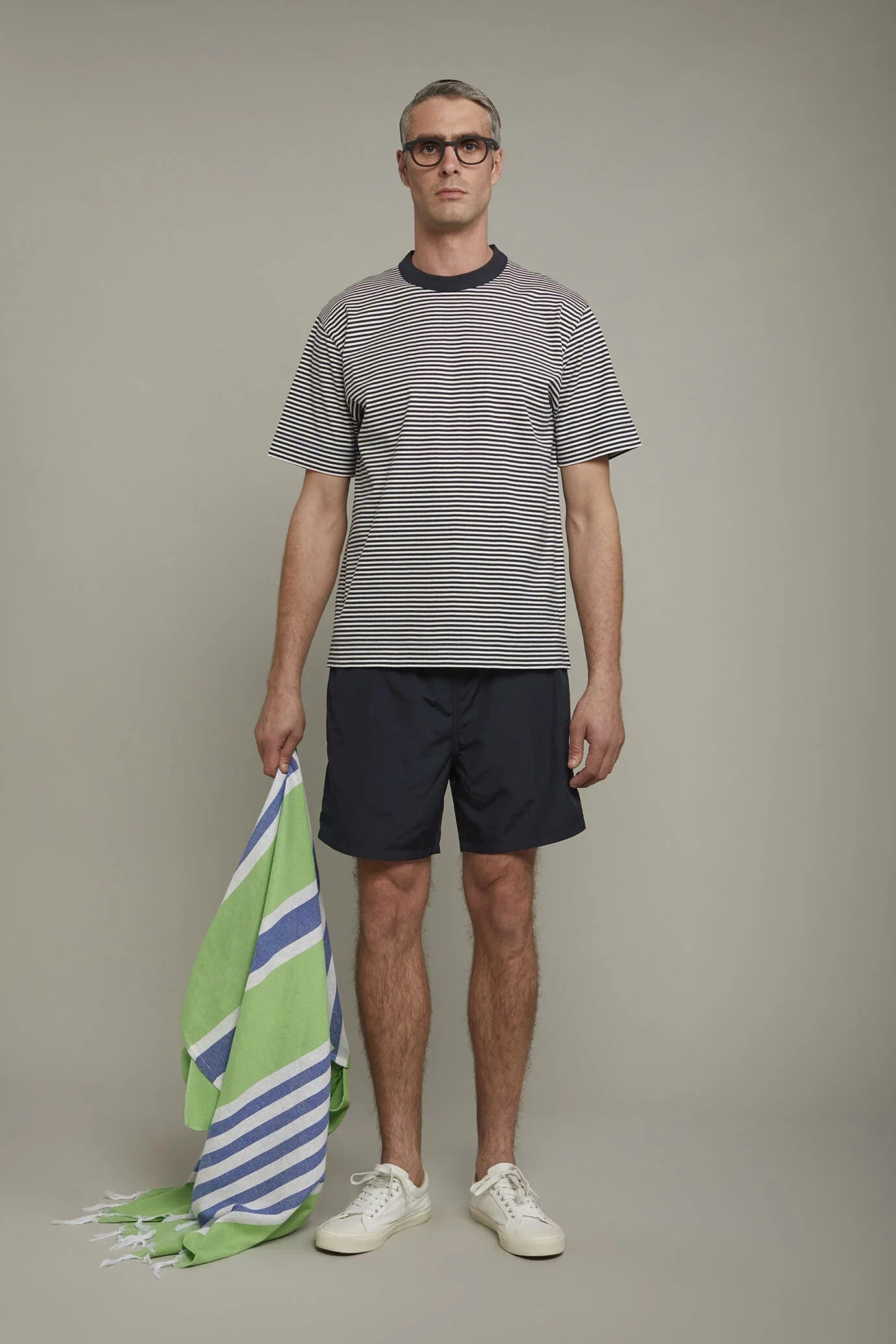 Men's swimwear solid color