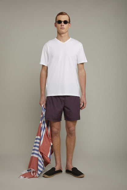 Men's swimwear solid color