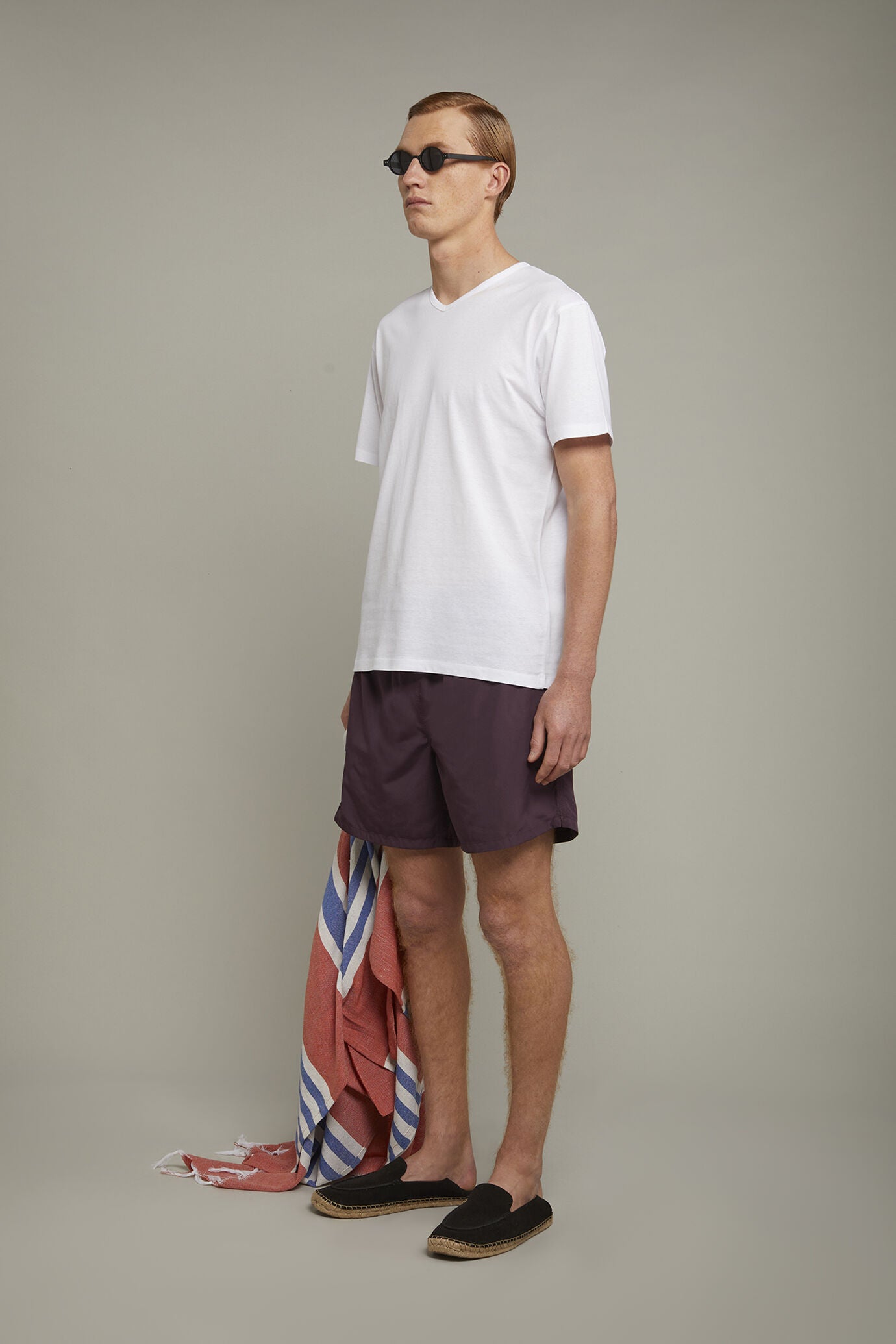 Men's swimwear solid color