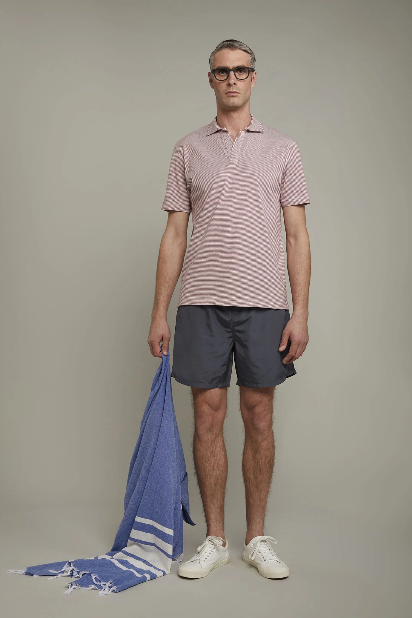 Men's swimwear solid color