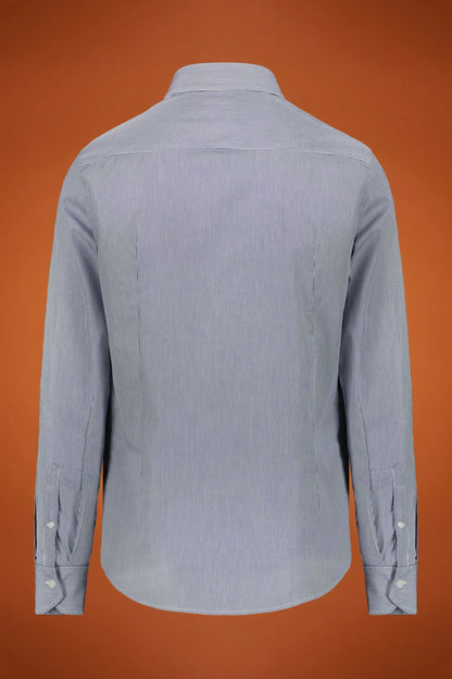 Men's shirt classic collar 100% cotton yarn-dyed striped fabric regular fit