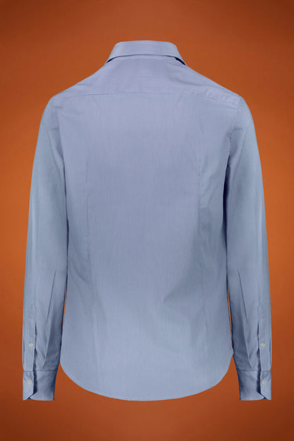 Men's shirt classic collar 100% cotton yarn-dyed striped fabric regular fit