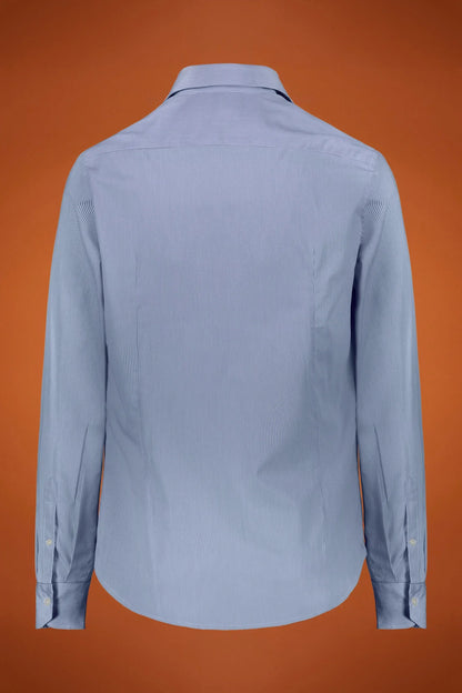 Men's shirt classic collar 100% cotton yarn-dyed striped fabric regular fit